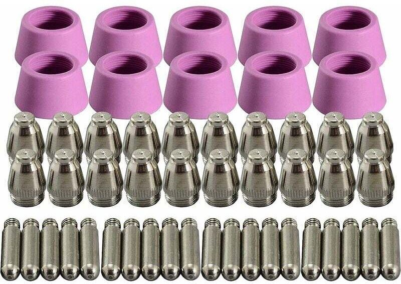 SG-55 AG-60 Plasmaschneider, Verbrauchsmaterial, Plasmazubehör, Düse, 60 Ampere, 50 Stück