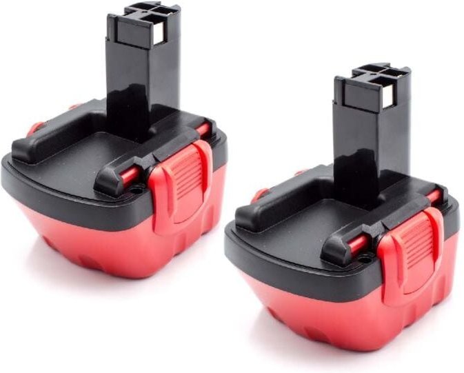 Vhbw - 2x Akku Ersatz für Bosch BAT139, BAT120 für Elektrowerkzeug (1500 mAh, NiMH, 12 v)