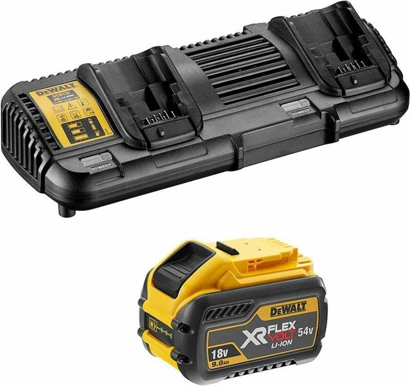 Power Set DeWALT FlexVolt DCB132X1 (1 x 54V/18V 9,0 Ah + DCB132)
