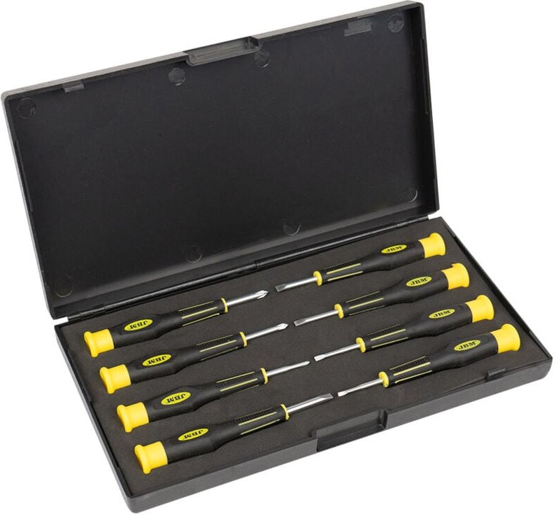 JBM - set mit 8 kurzen schraubendrehern 52500