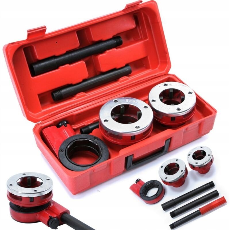 Schneidkluppensatz 1.1/2'-2' Zoll Schneidkluppe Hand Rohr Gewindeschneider