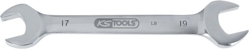 Kstools - ks Tools edelstahl Doppel-Maulschlüssel, 30x32 mm, abgewinkelt