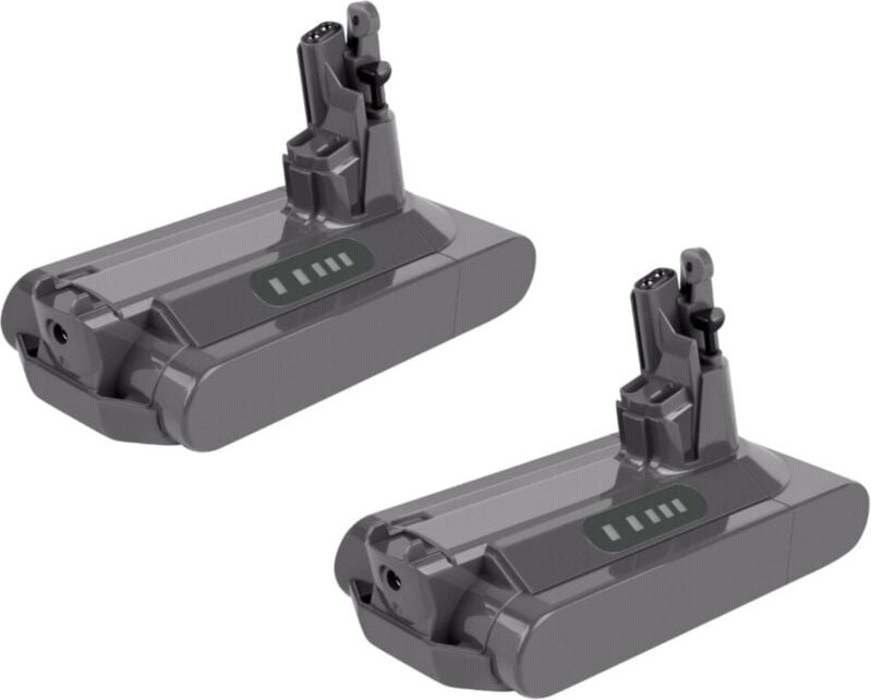Trade-shop - 2x Li-Ion Akku 25,2V / 2500mAh kompatibel mit Dyson V10 Fluffy Extra, 250071-02/01, 250071-03/01, 258254-03...