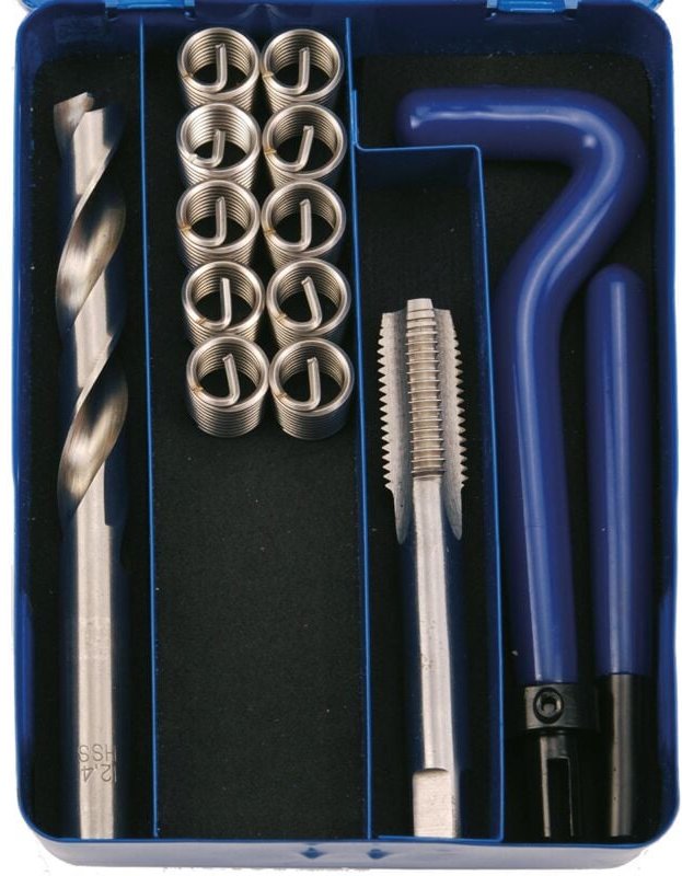 Gewinde-Reparatursatz M12 x 1,25 14-tlg.