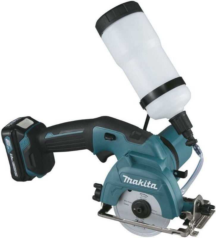 Thumbnail - Diamantsäge 12 v cxt Li-Ion 2 Ah ø 85 mm Makita 2 Batterien, Ladegerät - CC301DSAE