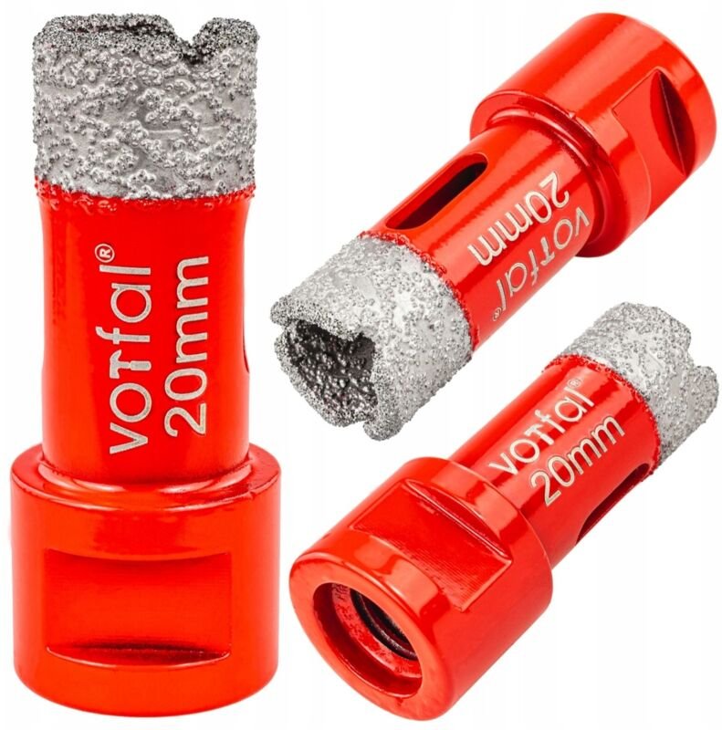 Diamant-Kernbohrer Krone 20 mm M14 für Grès, Fliesen, Stein, Glasur