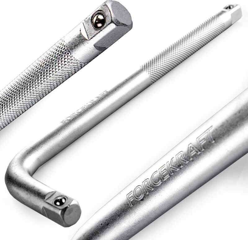 FORCEKRAFT L-förmiger Knaufschlüssel für Cr-V-Räder 260 mm 1/2" doppelseitig