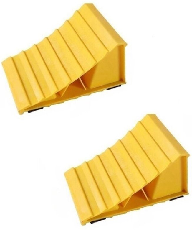 2er-Pack Reifenunterlegkeile für Autos, Reifenunterlegkeile für Wohnwagen, Wohnmobile, Wohnmobile und LKWs