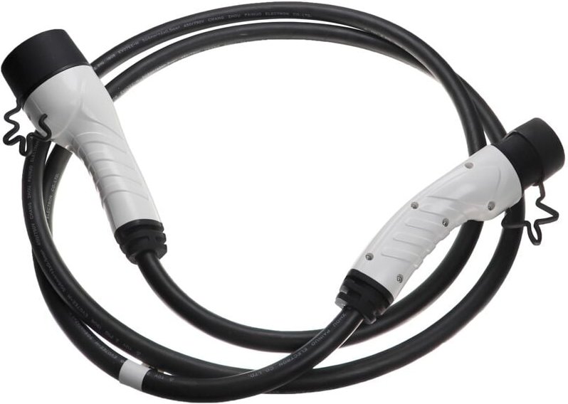 Vhbw - Ladekabel Typ 2 zu Typ 2 kompatibel mit Tesla Model s, Model 5, Model 3 Elektroauto, 3-phasig, 32 a, 22 kW, 3 m