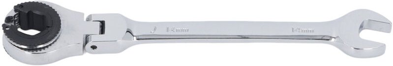 14 mm 7,5 Zoll Bördelmutternschlüssel, offene Ratsche, 72-Zahn-Flexkopf für Kraftstoffbremse, Klimaanlagenleitungen, ein...