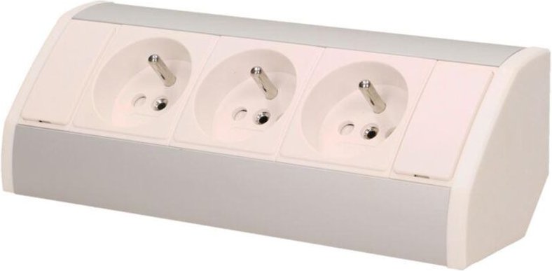 Möbelsteckdose 3x250V OR-GM-9001/W-G