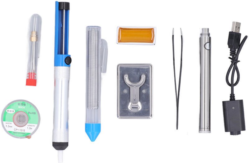 Tragbares Lötset, 510-V-USB-Akku-Lötwerkzeug, für den Innen- und Außenbereich