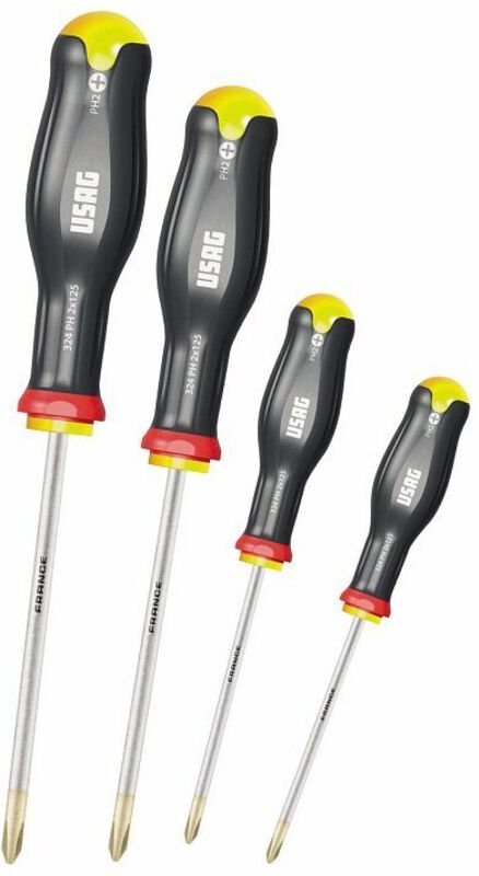 Usag U03240668 Serie 4 Schraubendreher für Kreuzschlitzschrauben