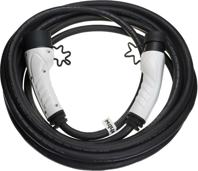 Vhbw - Ladekabel Typ 2 zu Typ 2 kompatibel mit Mercedes-Benz eqv, eqs, gla 250e Elektroauto, 3-phasig, 32 a, 22 kW, 10 m