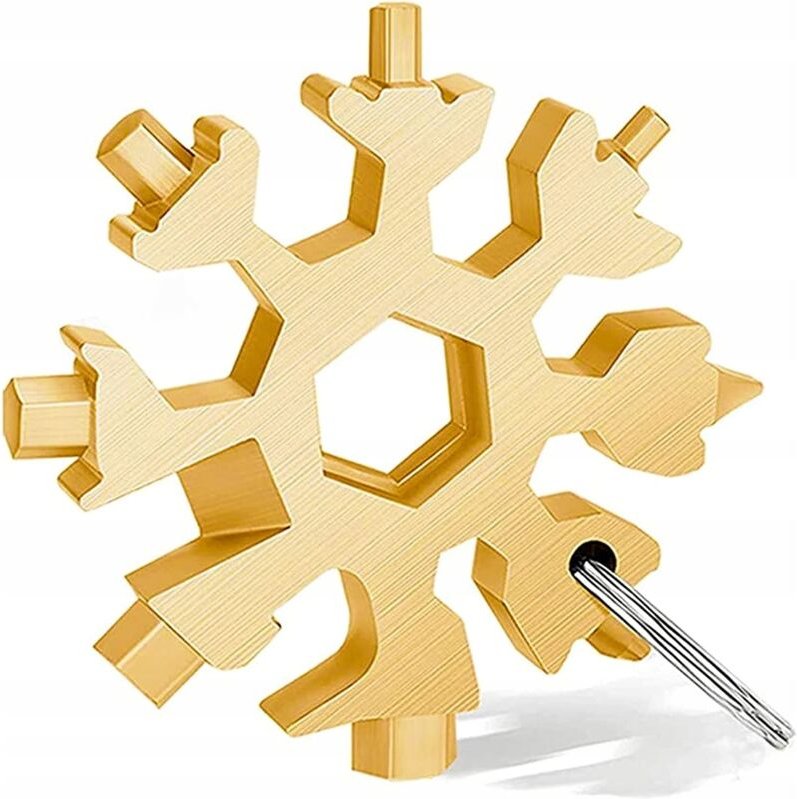 Multitool Multifunktions-Reisetool 18in1 Gold Outdoor