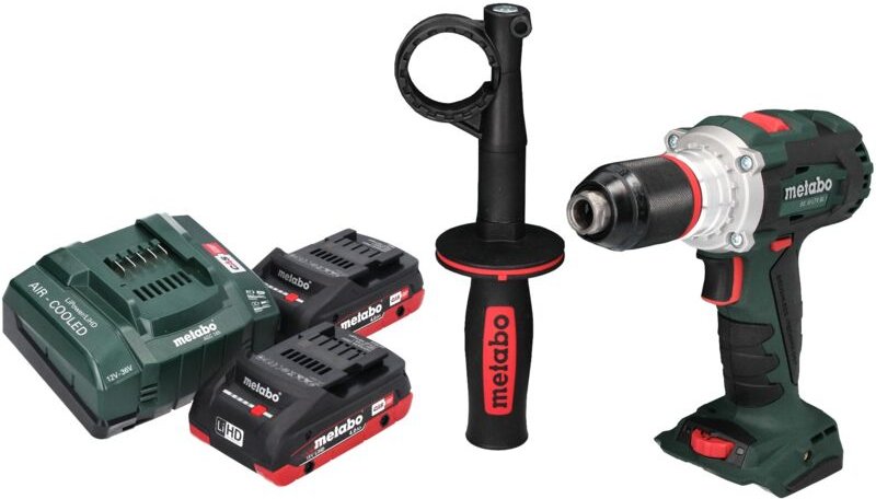 Metabo - bs 18 ltx bl i Akku Bohrschrauber 18 v 130 Nm Brushless + 2x LiHD Akku 4,0 Ah + Ladegerät
