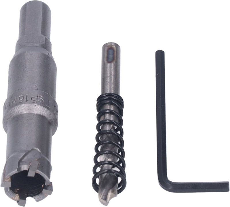 Wolframkarbid-Zähne Lochstanzer Industriequalität TCT Dickmetall 18mm (16mm)