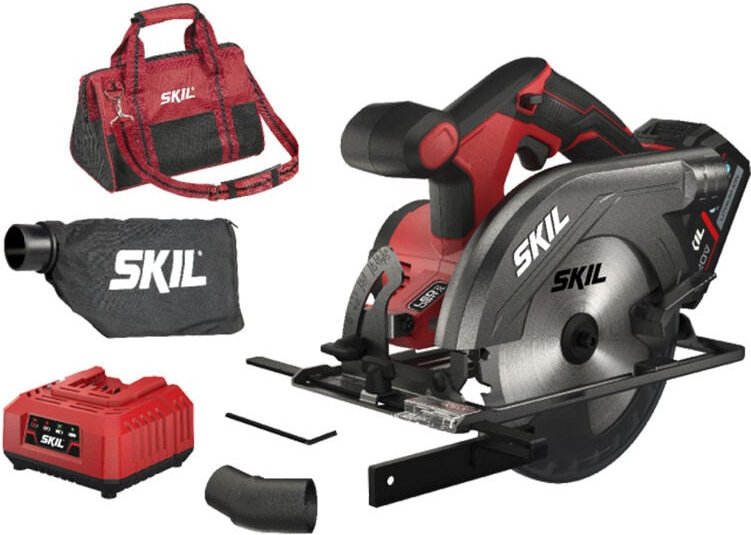 Scie circulaire 20V Ø165mm (1x2.0Ah) dans un sac - SKIL SW1E3520DC