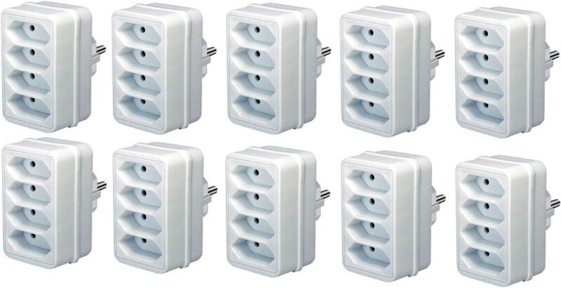 Brennenstuhl REEL 1208060 Verlängerungskabel 50 Meter schwarz blau