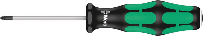 Kreuzschlitz-Schraubendreher Pozidriv pz 0 x 60 mm - Wera