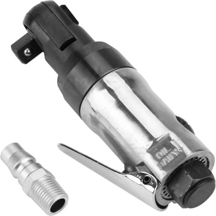 FTVOGUE 300 U/min Vierkant-Druckluftschlüssel, Druckluft-Ratschenschlüssel mit geradem Schaft für Maschinenbau und Autom...