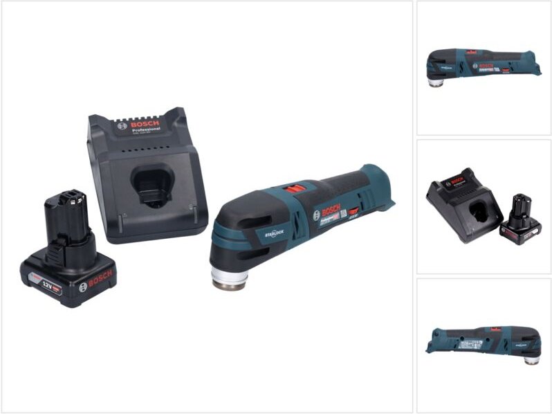 Bosch GOP 12V-28 Professional Akku Multi Cutter Starlock Brushless + 1x Akku 6,0 Ah + Ladegerät