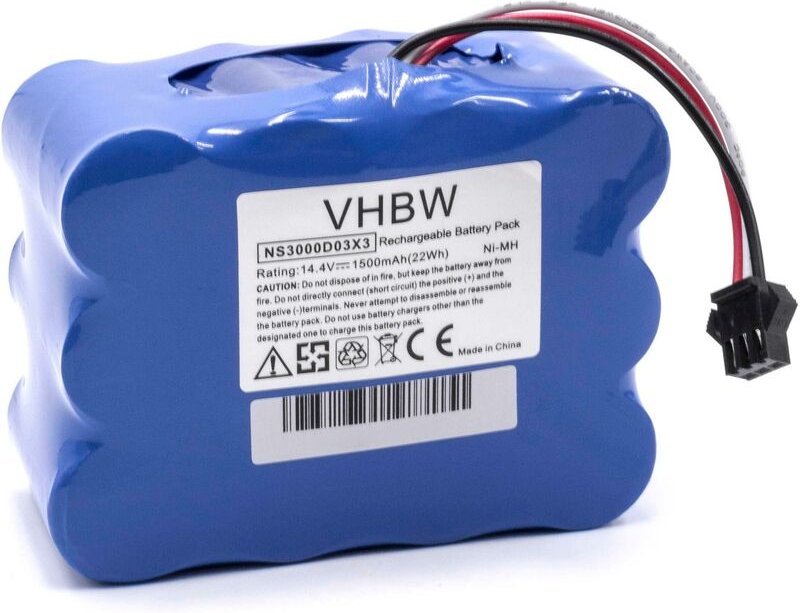 Vhbw - Akku kompatibel mit Roreland XR-210 Staubsauger (1500mAh, 14,4V, NiMH)