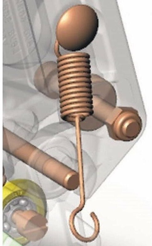 Zugfedern 10652 fž£r fliesenschneider Sigma serie 3 max