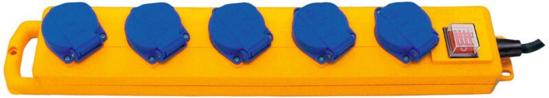 Brennenstuhl Steckdosenleiste IP44 für F, B, PL, CZ, 5-fach