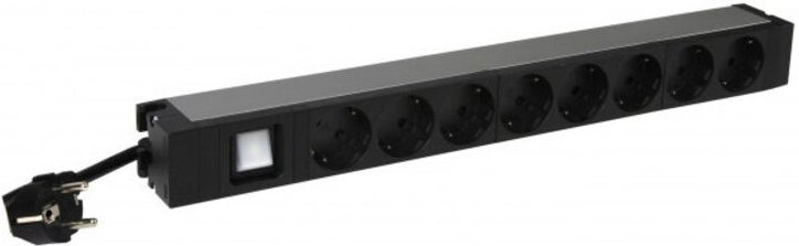 Middle Atlantic Products 646823 Stromverteilereinheit (PDU) 8 AC-Ausgänge 1U Schwarz