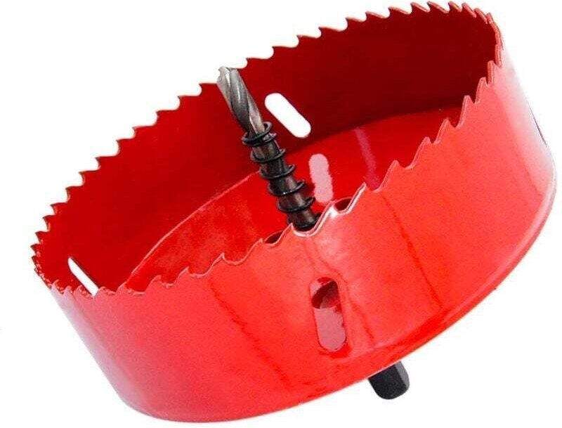 Bimetall-Lochsäge mit Spannfutter für Holz und Metall 125 mm S