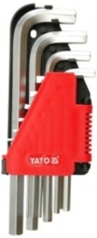 Inbusschlüsselsatz 10 Stück 2,0-12 Mm Cr-V - Yt-0508