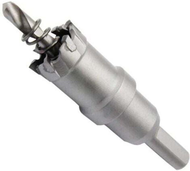 Bimetall-Lochsäge mit Hartmetall, 7/8" (22 mm), robuste Industriequalität, Lochschneider für Edelstahl