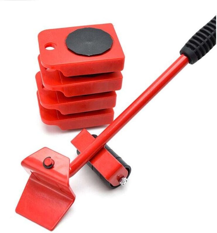 Möbelheber zum einfachen Bewegen schwerer Möbel – 4-Rad-Set (geeignet für schwere Möbel)