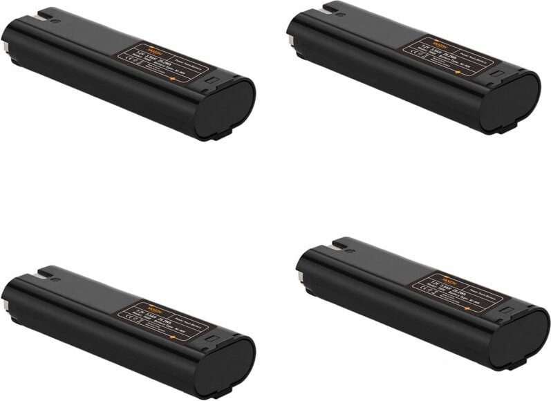 Pdstation - 4Pcs 7.2 v 4800 mAh Ni-MH Ersatzbatterie für Makita 7000 7002 7033 191679-9 632002-4 632003-2 192532-2 19269...