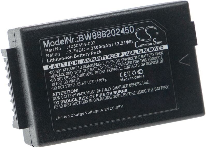 Vhbw - Akku Ersatz für Psion WA3006, WA3020, 1050494-002, 1050494 für Handheld Computer Scanner (3300 mAh, 3,7 v, Li-Ion...