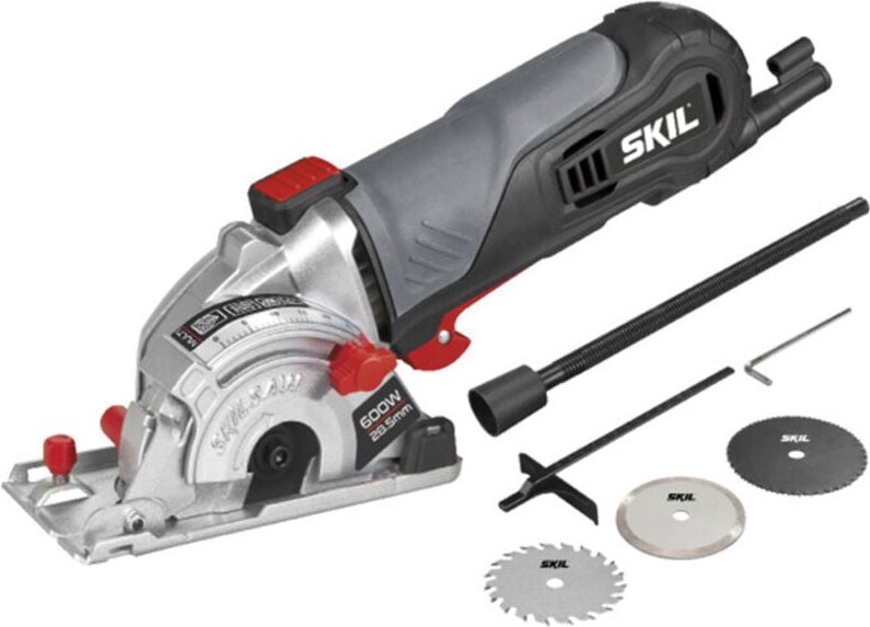 Skil - Mini-Handkreissäge 5330 aa 600W 28,5mm mit Sägeblatt Diamanttrennscheibe
