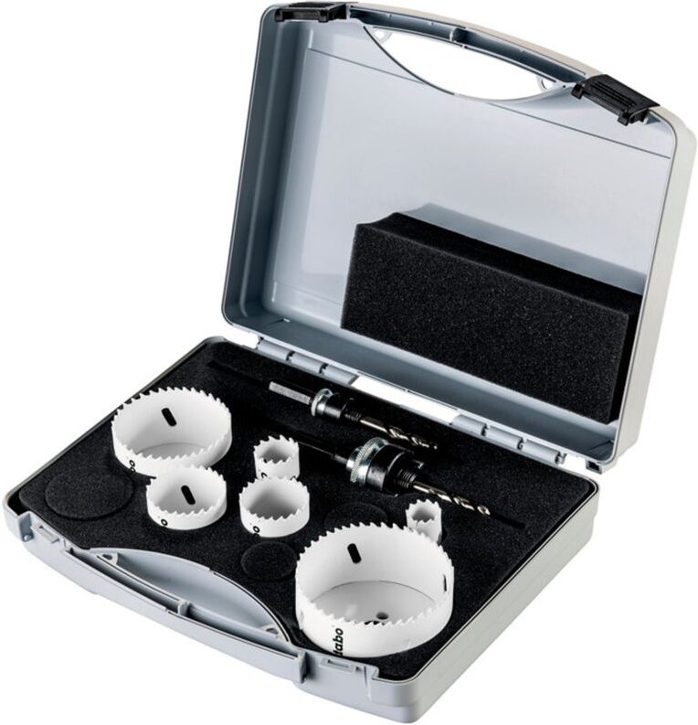 Bi-Metall-Lochsägen-Sortiment 1, 8-tlg. - Metabo