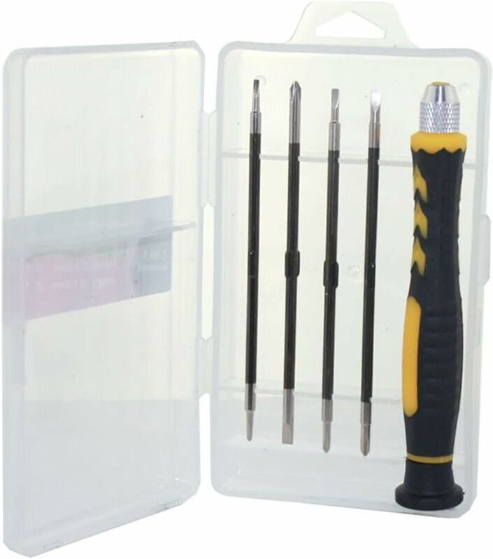 Shining House - Mini-Präzisions-Mechanik-Schraubendreher, magnetischer Kreuzschlitzschraubendreher, Brillenreparatur, kl...