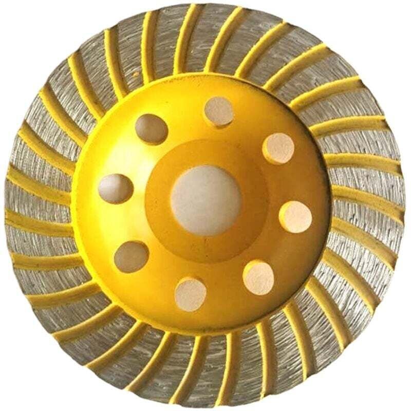 Betonschleifscheibe 125 x 22,2 mm Schleifscheibe zum Formen von Beton, Granit, Stein und Mauerwerk