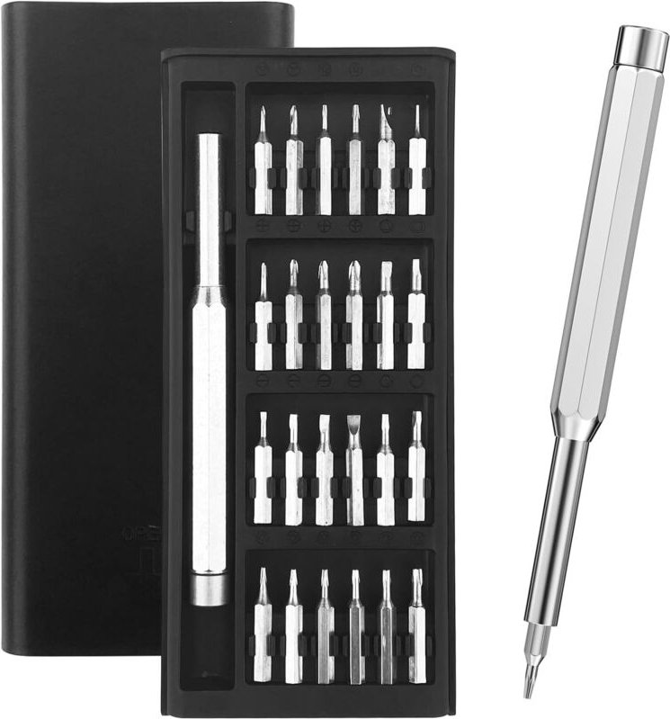 Jalleria - 24-in-1-Präzisionsschraubendreher-Set, Präzisionsschraubendreher-Kit, Mini-Schraubendreher-Set, magnetisches ...
