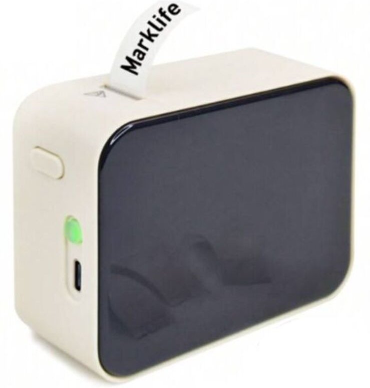 Bluetooth-Etikettendrucker, Mini-Selbstklebeetikettendrucker P15, App-Anbindung, kompatibel mit iOS und Android, ideal f...