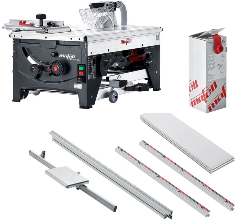 Mafell - Erika 85 neues Modell Unterflur Zugsäge Multifunktionsanschlag + Zubehör