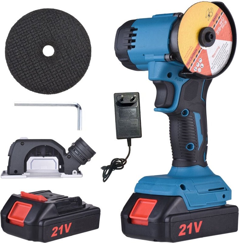 Ej.Life 21 V Mini-Kreissäge, 19500 U/min, zum Schneiden von Holz, Weichmetall, Fliesen und Kunststoff