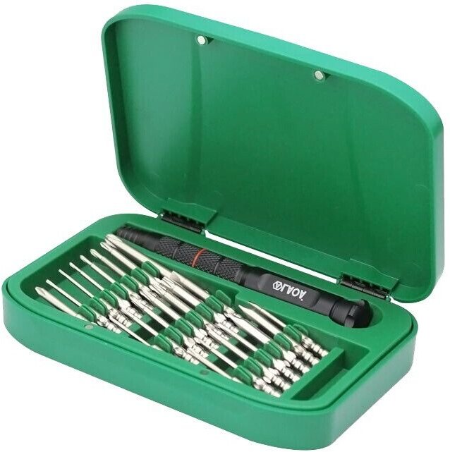 DOLASO Vielseitiger Industrie-Schraubendreher mit magnetischen Präzisions-Bits