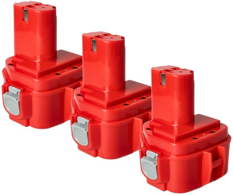 Thumbnail - 3x Akku kompatibel mit Greenlee Gator ESG85GL, ls 60 Plus, ESC85, ESG45GL, ESC10511, LS60 Werkzeug (1500 mAh, NiMH, 12 v...