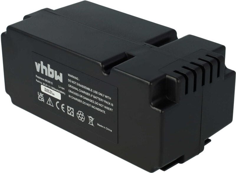 Vhbw - Akku kompatibel mit Mr.Gardener mr 600, mr 400, mr 1200, mr 1000 Rasenmäher (1500mAh, 25,2V, Li-Ion)