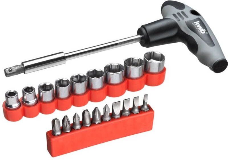 119390 Bit-Set 21teilig inkl. Bithalter-Schraubendreher - KWB