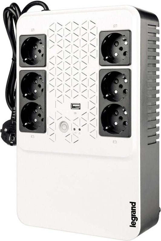 Legrand KEOR MULTIPLIUG Einphasige USV mit deutschen Steckdosen 600VA 310081
