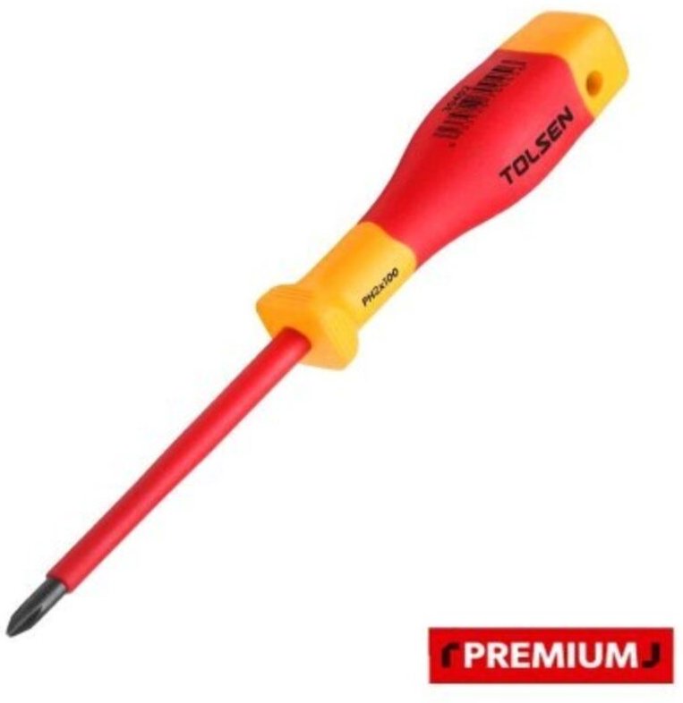 Tolsen Isolierter Phillips-Schraubenzieher